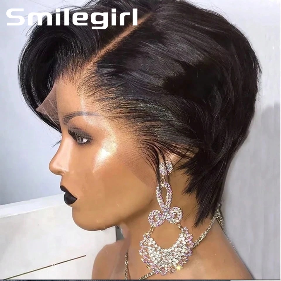 Short Pixie Cut Wig Human Hair Cheap - Kort, goedkoop, groothandel Pixie Cut pruik