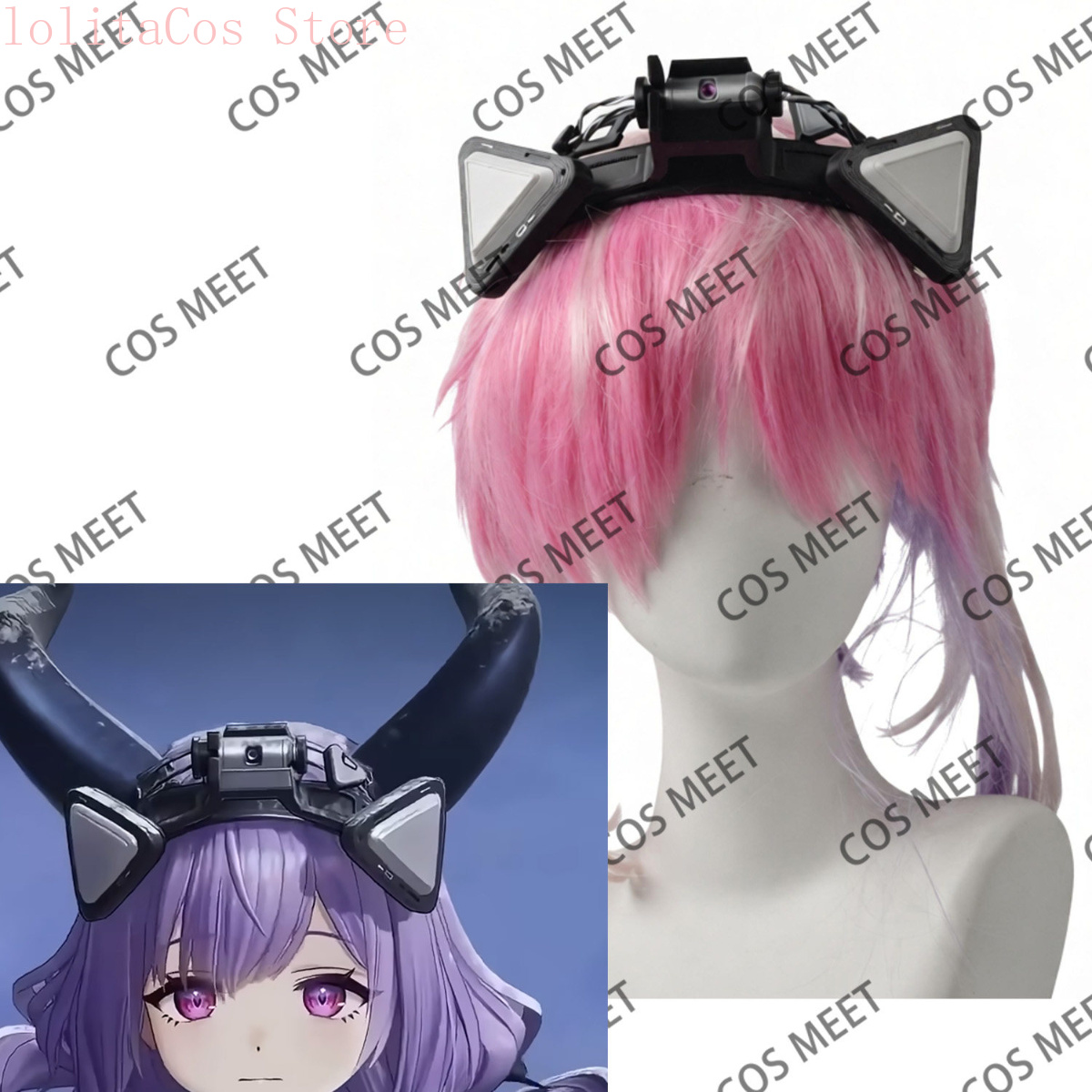 Hair Clips - Arknights:Endfield Typhoeus 3D-geprinte cosplay-accessoires haarclip decor