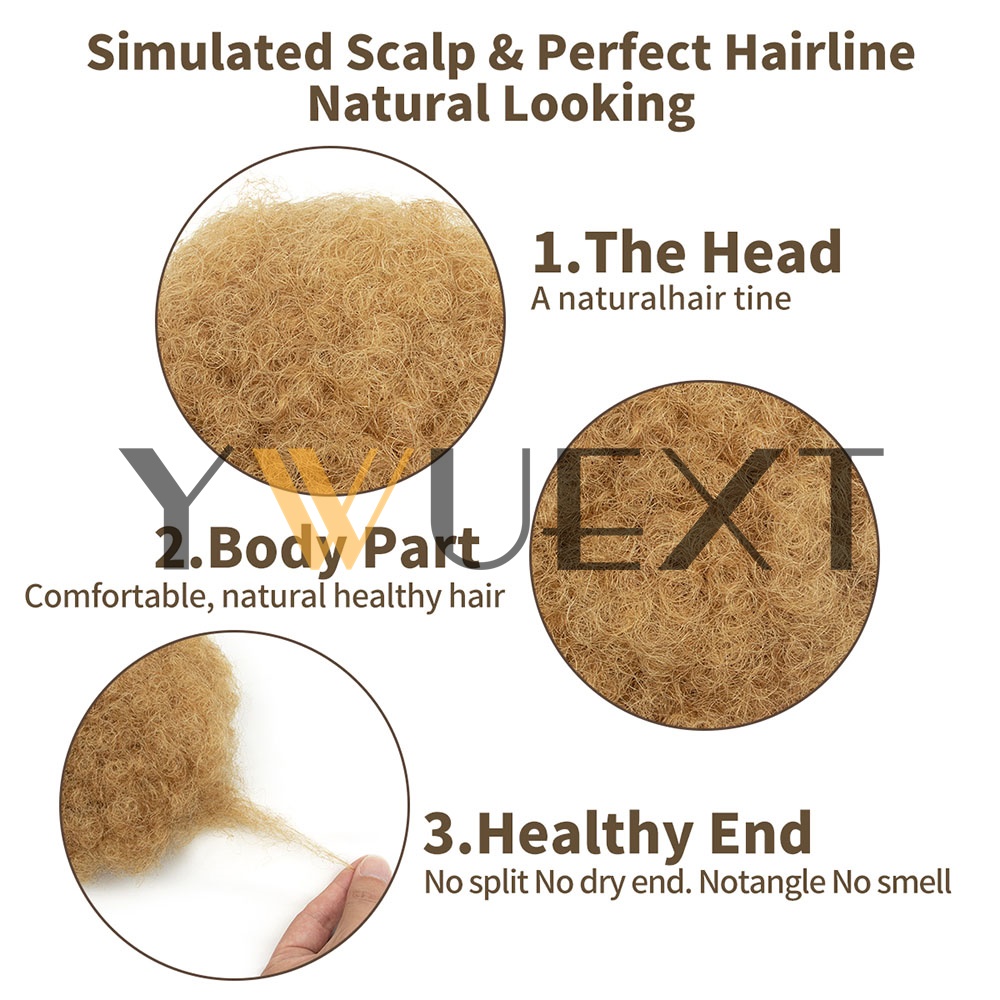 YWUEXT Honing Goud Afro Kinky  - Drawstring Afro Curly Puff Ponytail recensie en prijs