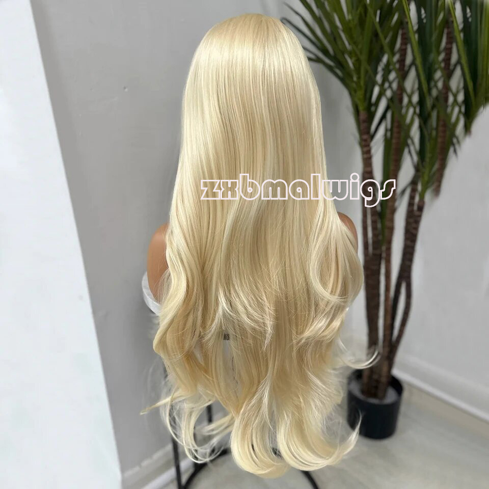 Synthetisch haar 613 Blonde kl - 613 Blonde Body Wave Lace Front Wig recensie en prijs