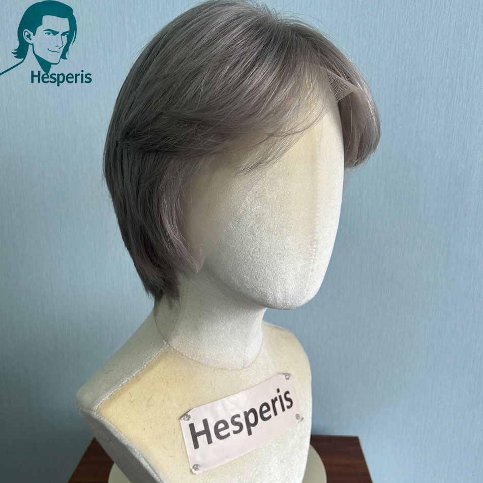 Hesperis Braziliaans Remy Grij - Pre Parted 13X4 Lace Front Bob Wig recensie en prijs