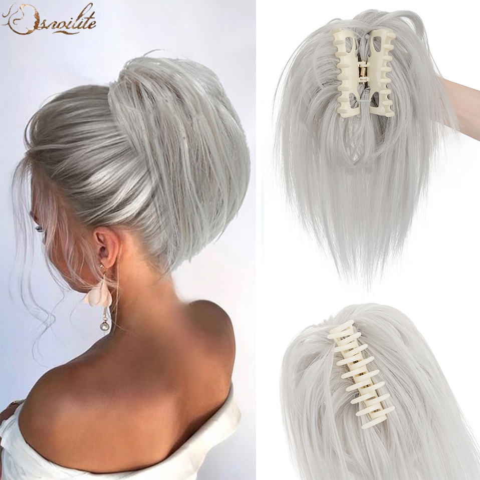 Snoilite Synthetische Rechte K - Claw Clip Messy Bun Hair Piece recensie en prijs