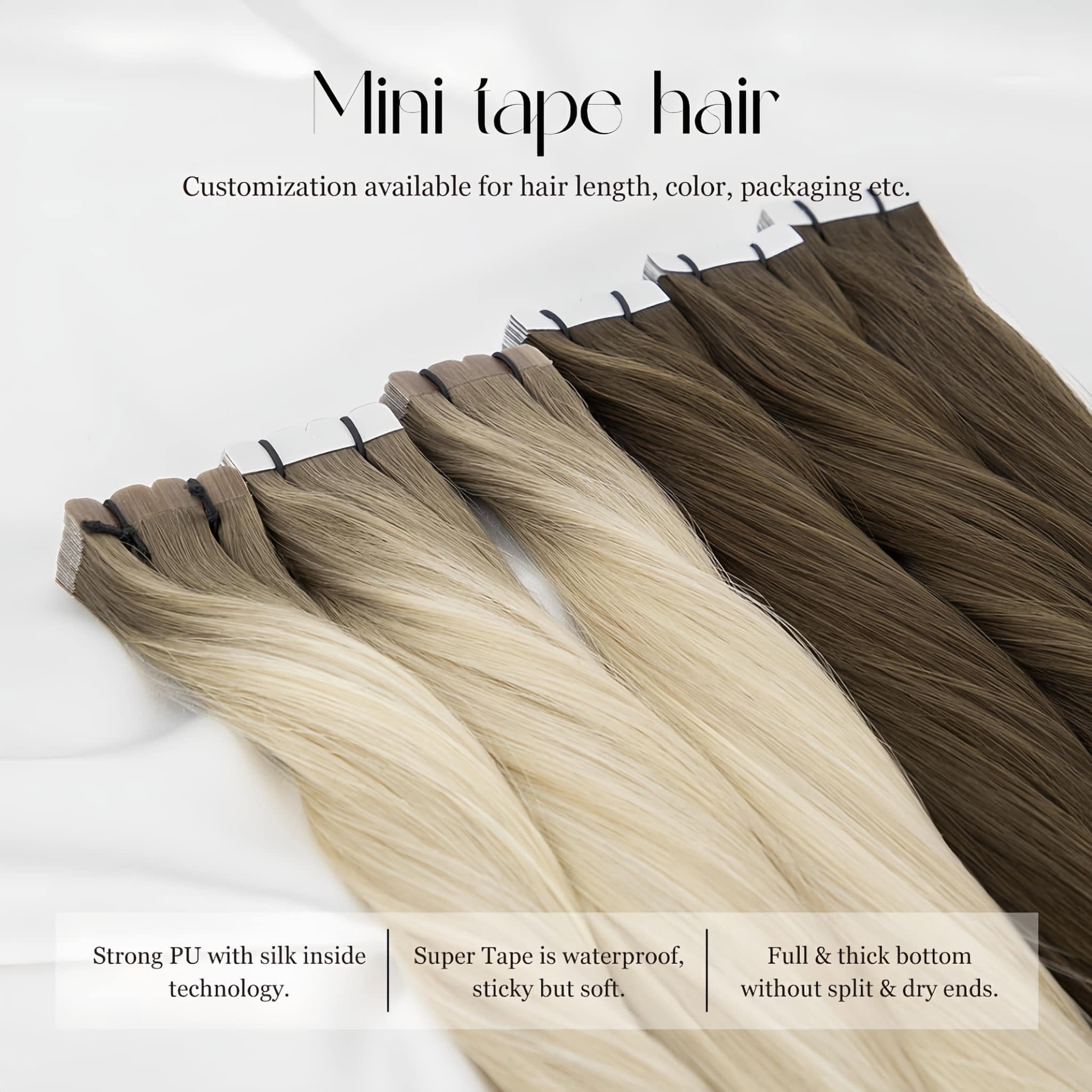 Mini Tape In Haarverlengingen  - Invisible Tape In Extensions Real Hair recensie en prijs