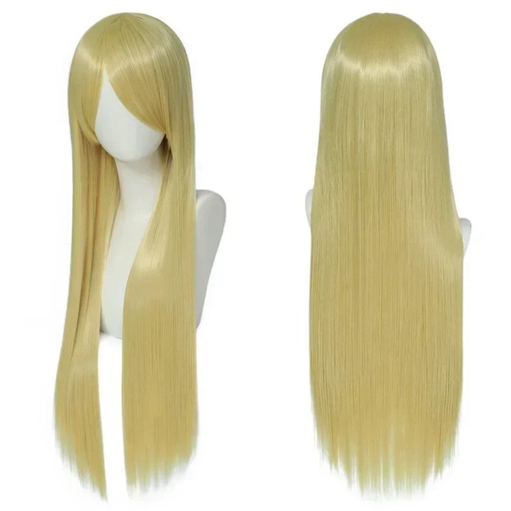 80 cm Kleurrijke Lange Rechte  - Synthetic Braided Wigs For Black Women recensie en prijs