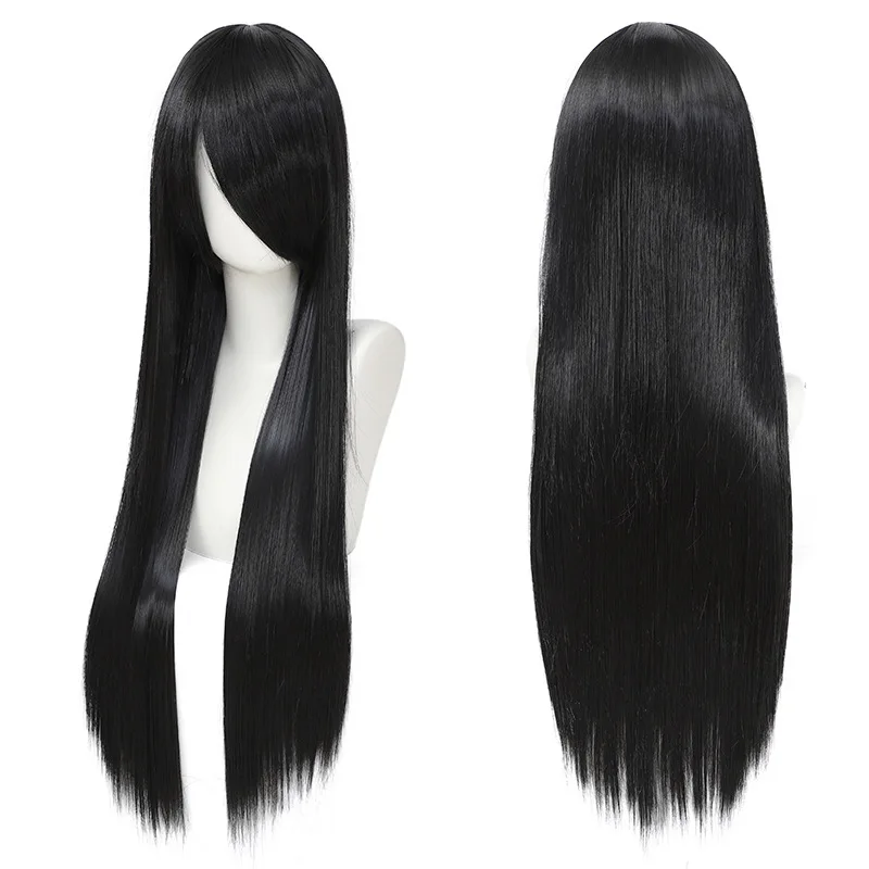 80 cm Kleurrijke Lange Rechte  - Synthetic Braided Wigs For Black Women recensie en prijs