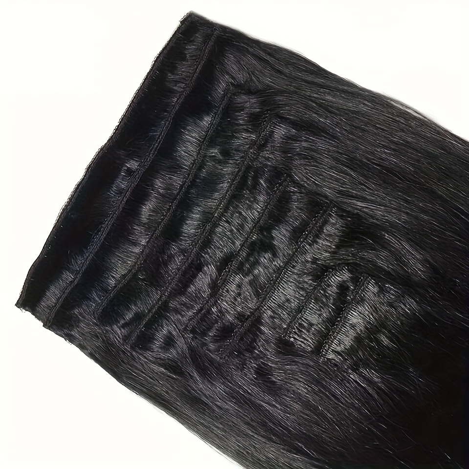 Haarclips van echt mensenhaar, - Seamless Clip In Hair Extensions Human Hair recensie en prijs