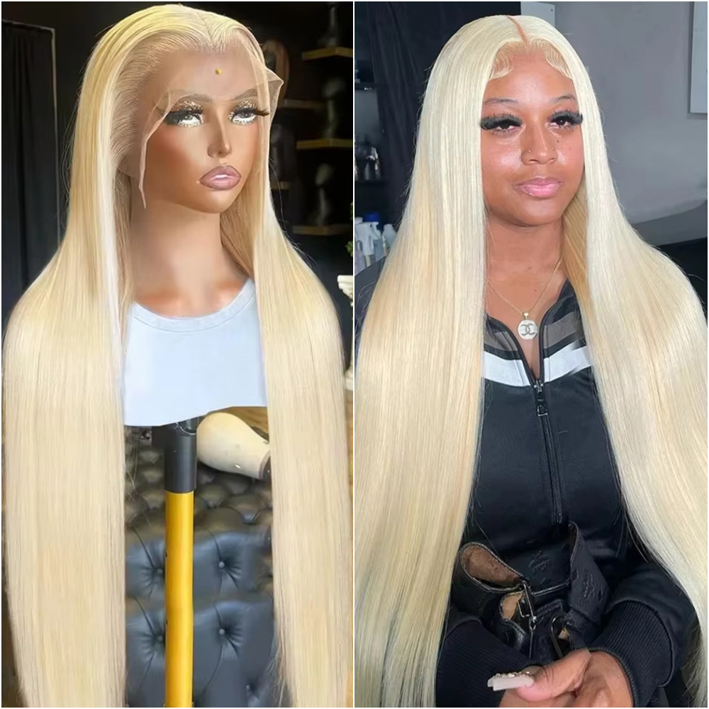 Blonde 613 Straight 13x4 HD La - Hd Lace Frontal Wig Human Hair Pre Plucked recensie en prijs