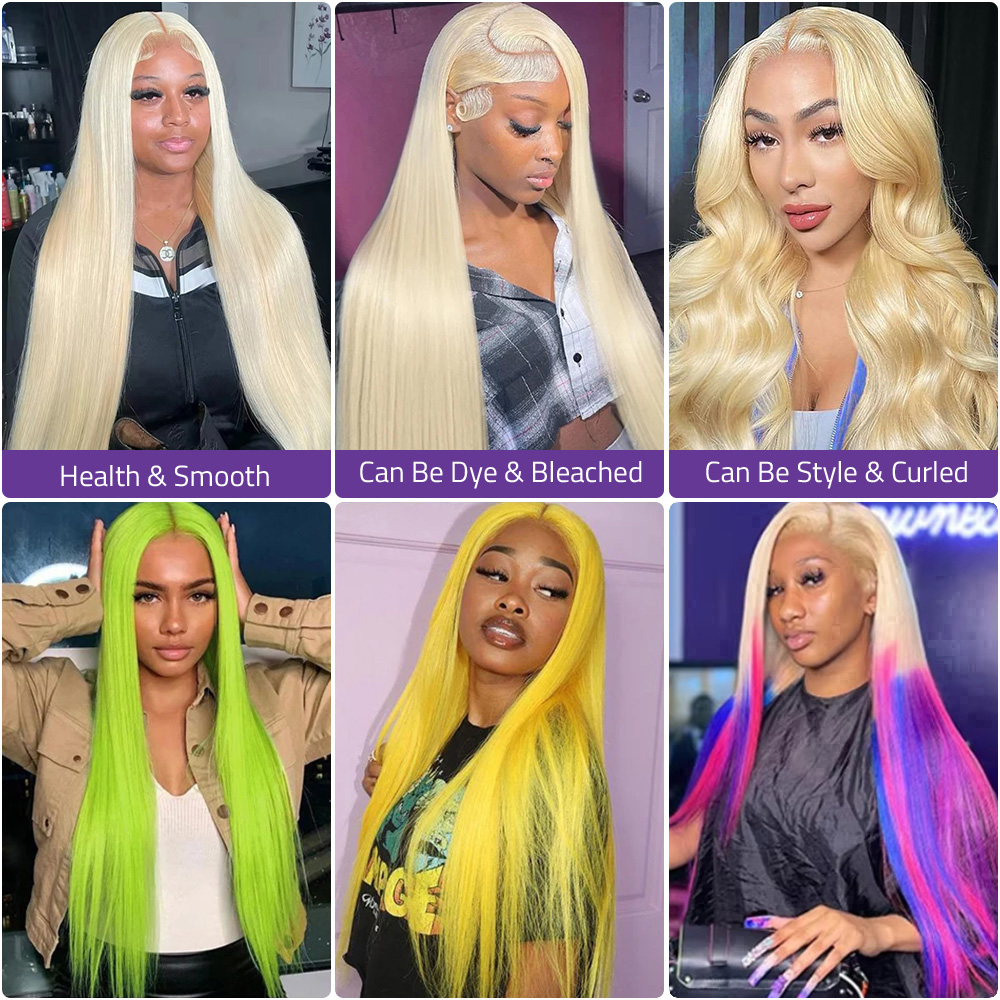 Blonde 613 Straight 13x4 HD La - Hd Lace Frontal Wig Human Hair Pre Plucked recensie en prijs
