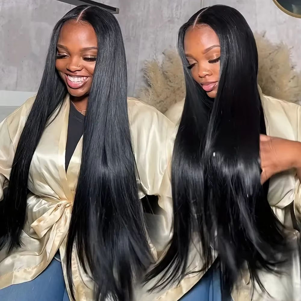40 Inch 13x4 Transparante Rech - Hd Lace Frontal Wig Human Hair Pre Plucked recensie en prijs