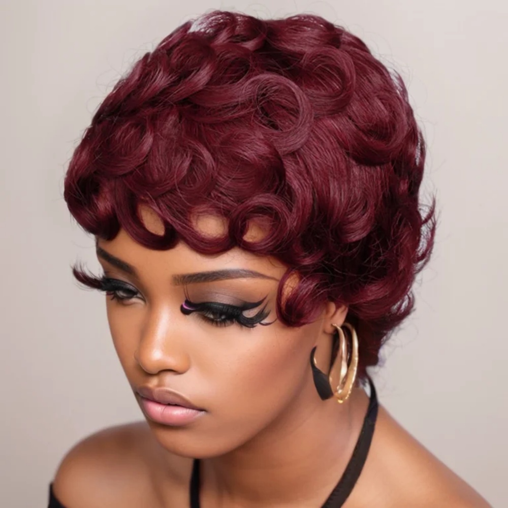 99J Pixie Cut Pruik Echt haar  - Short Pixie Cut Wig Human Hair Cheap recensie en prijs