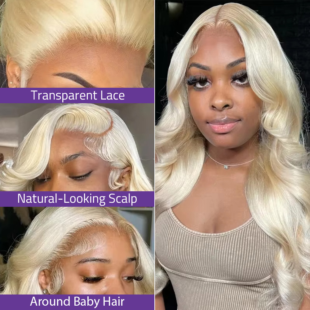 13x4 13x6 HD Transparante Lace - 613 Blonde Body Wave Lace Front Wig recensie en prijs