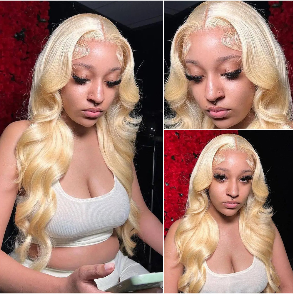13x4 13x6 HD Transparante Lace - 613 Blonde Body Wave Lace Front Wig recensie en prijs