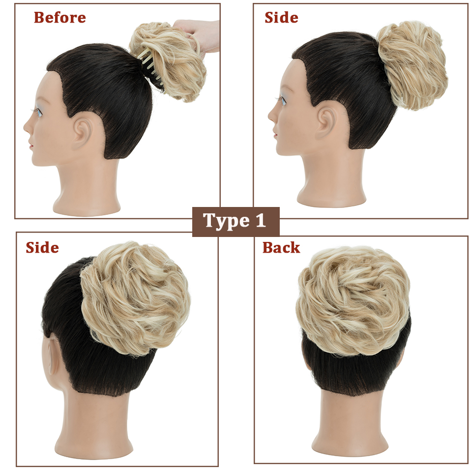 Benehair Rommelig Knot Synthet - Claw Clip Messy Bun Hair Piece recensie en prijs