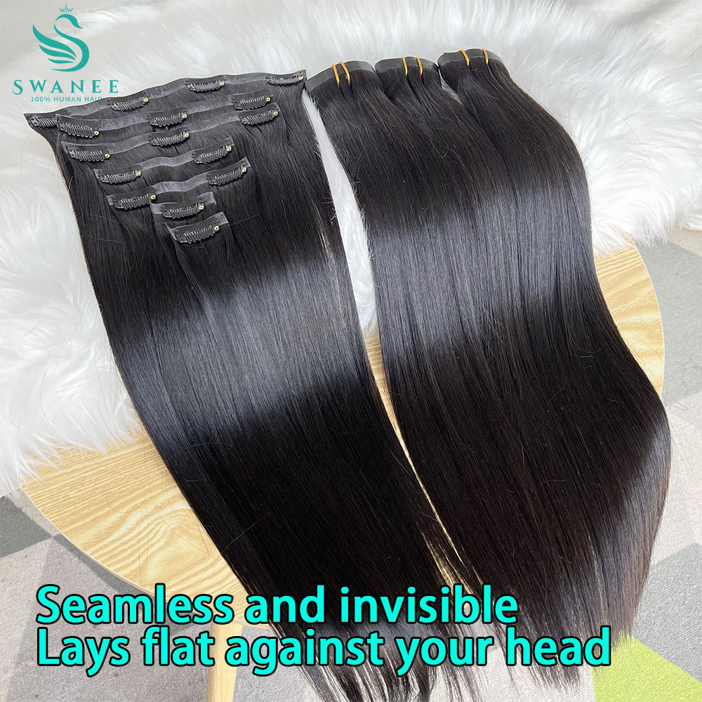 15A 100% Echt Haar Extensions  - Seamless Clip In Hair Extensions Human Hair recensie en prijs