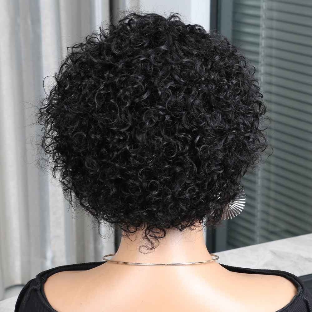 Pixie Cut pruik van echt haar, - Short Pixie Cut Wig Human Hair Cheap recensie en prijs