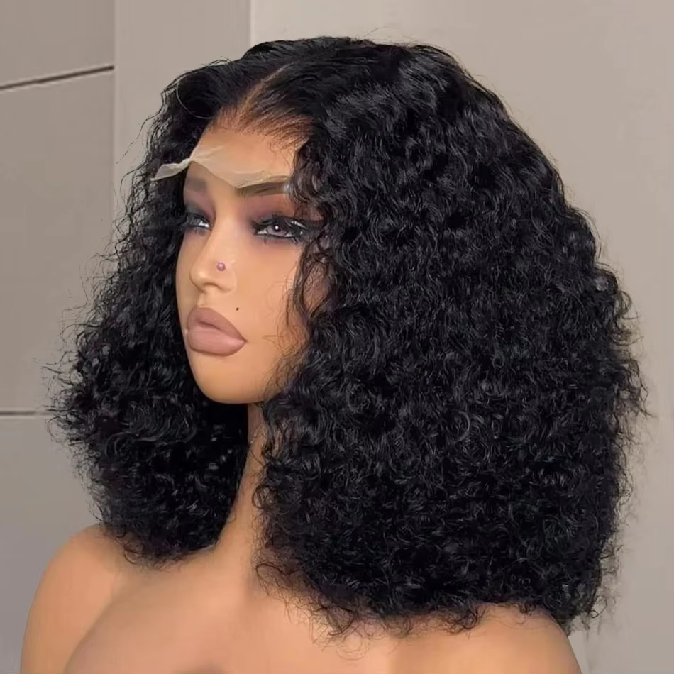 8-16 inch Bob Krullende Haarwe - Glueless Wear And Go Human Hair Wig recensie en prijs