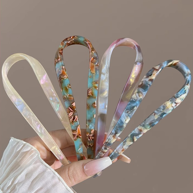 U-vormige haarstokjes Acetaat  - Hair Bundles recensie en prijs