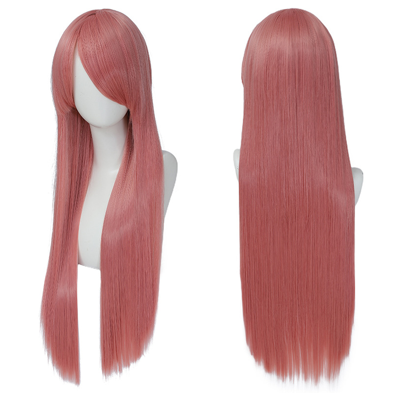 Kleurrijk lang recht synthetis - Synthetic Braided Wigs For Black Women recensie en prijs