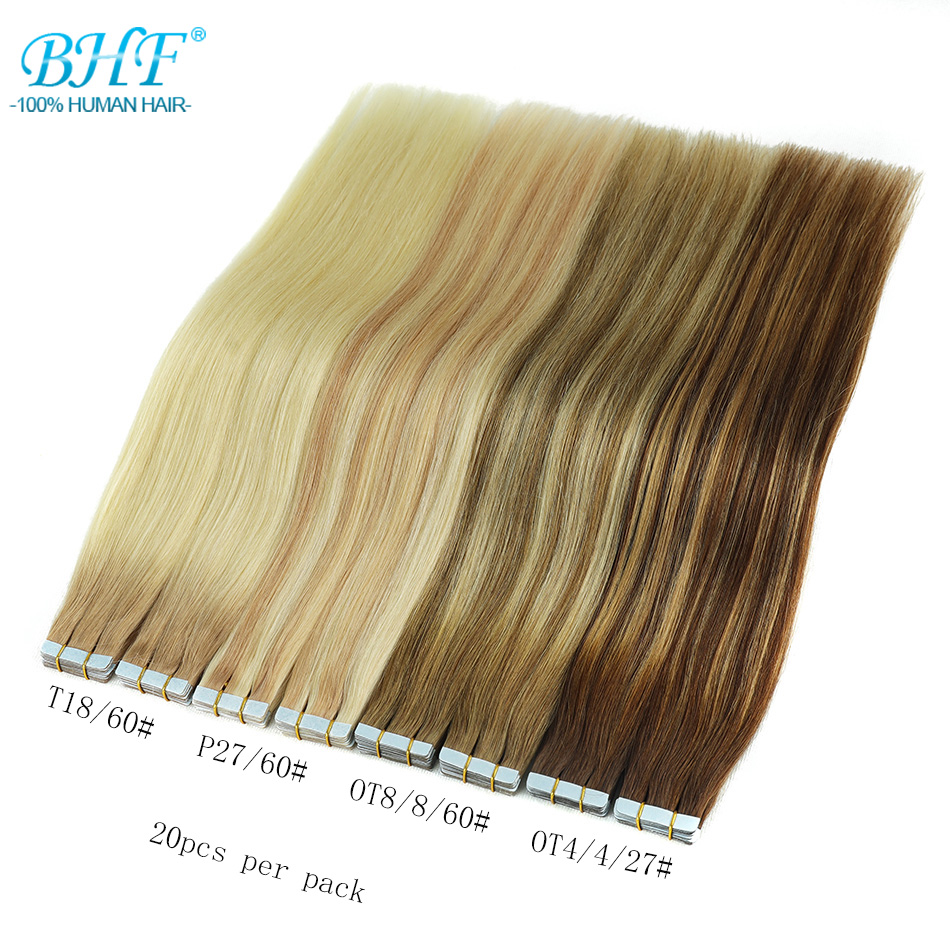 BHF Tape In Hair Extensions Re - Invisible Tape In Extensions Real Hair recensie en prijs