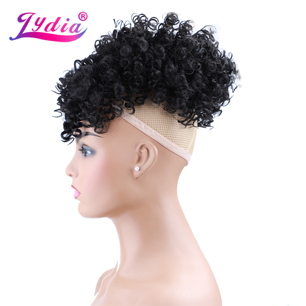 Lydia Trekkoord Synthetische H - Drawstring Afro Curly Puff Ponytail recensie en prijs