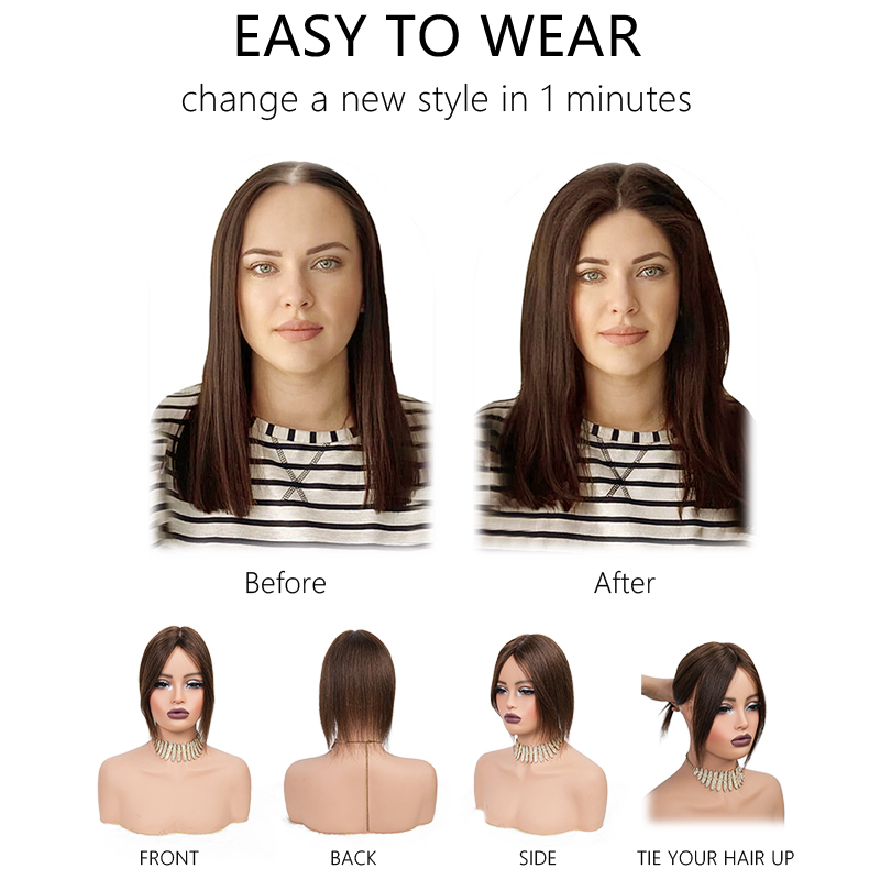 10 Inch 100% Menselijk Haar 13 - Seamless Clip In Hair Extensions Human Hair recensie en prijs