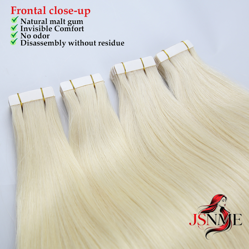 JSNME Tape In Human Hair Exten - Invisible Tape In Extensions Real Hair recensie en prijs
