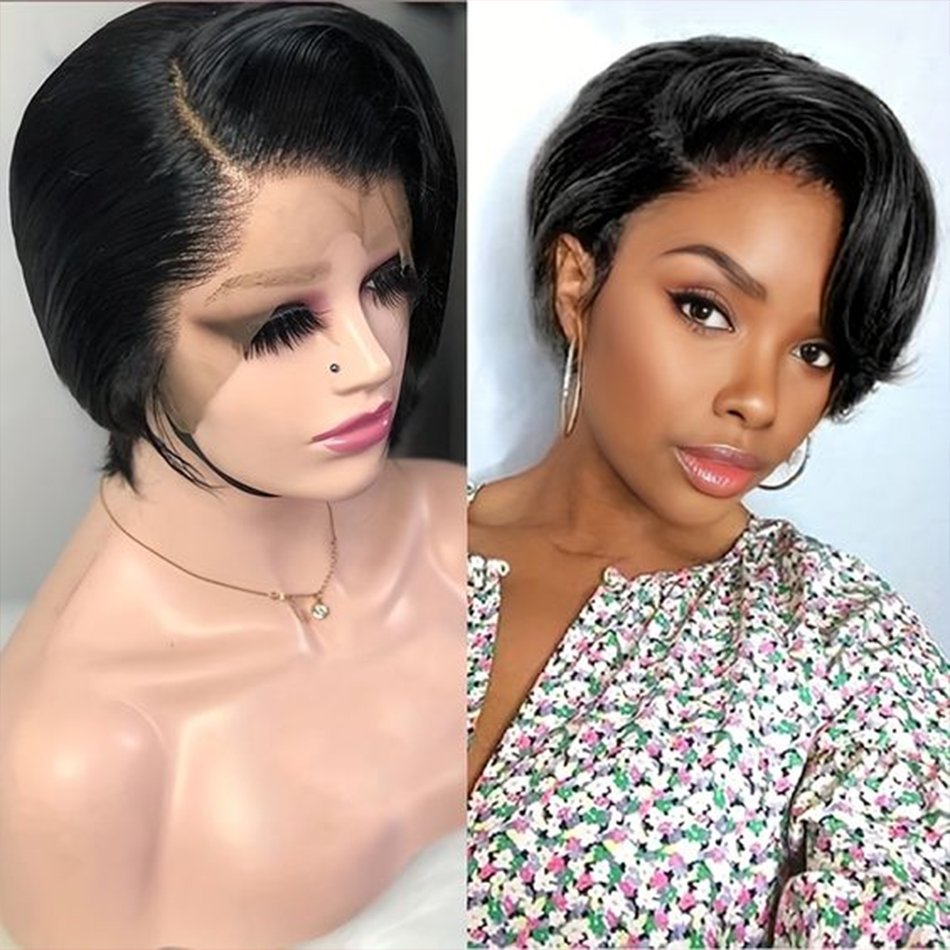 Pixie Cut Pruiken Menselijk Ha - Short Pixie Cut Wig Human Hair Cheap recensie en prijs