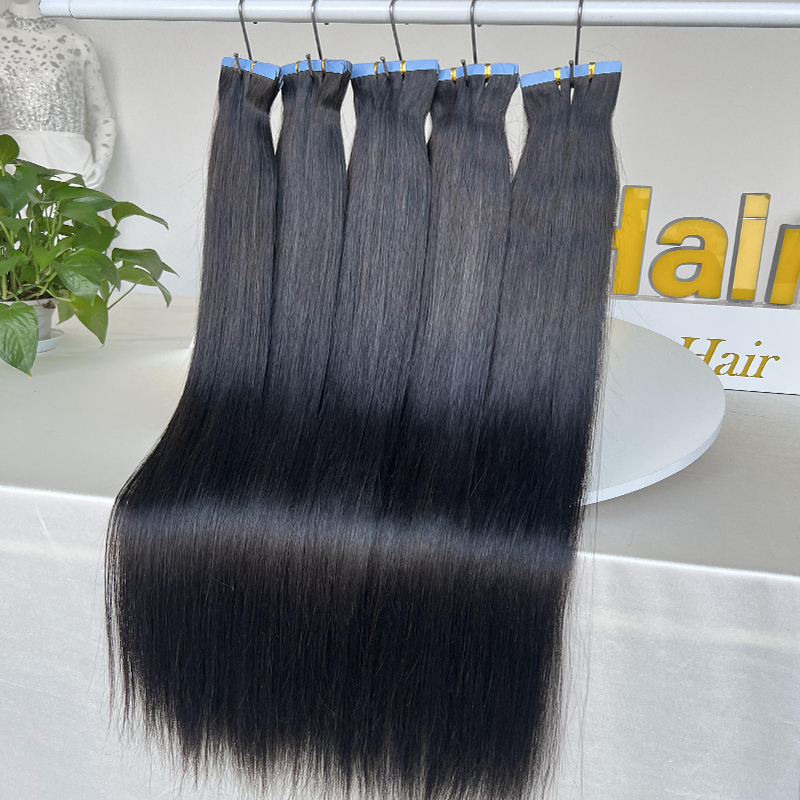 Rechte Tape-in Extensions 100% - Invisible Tape In Extensions Real Hair recensie en prijs